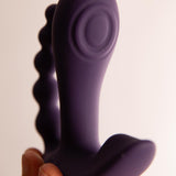 Kata Vibratore Doppia Penetrazione Telecomandato Viola