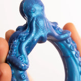 Poseidon Cock Ring in Silicone Blu