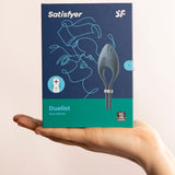 Satisfyer Duelist Cock Ring Regolabile Vibrante