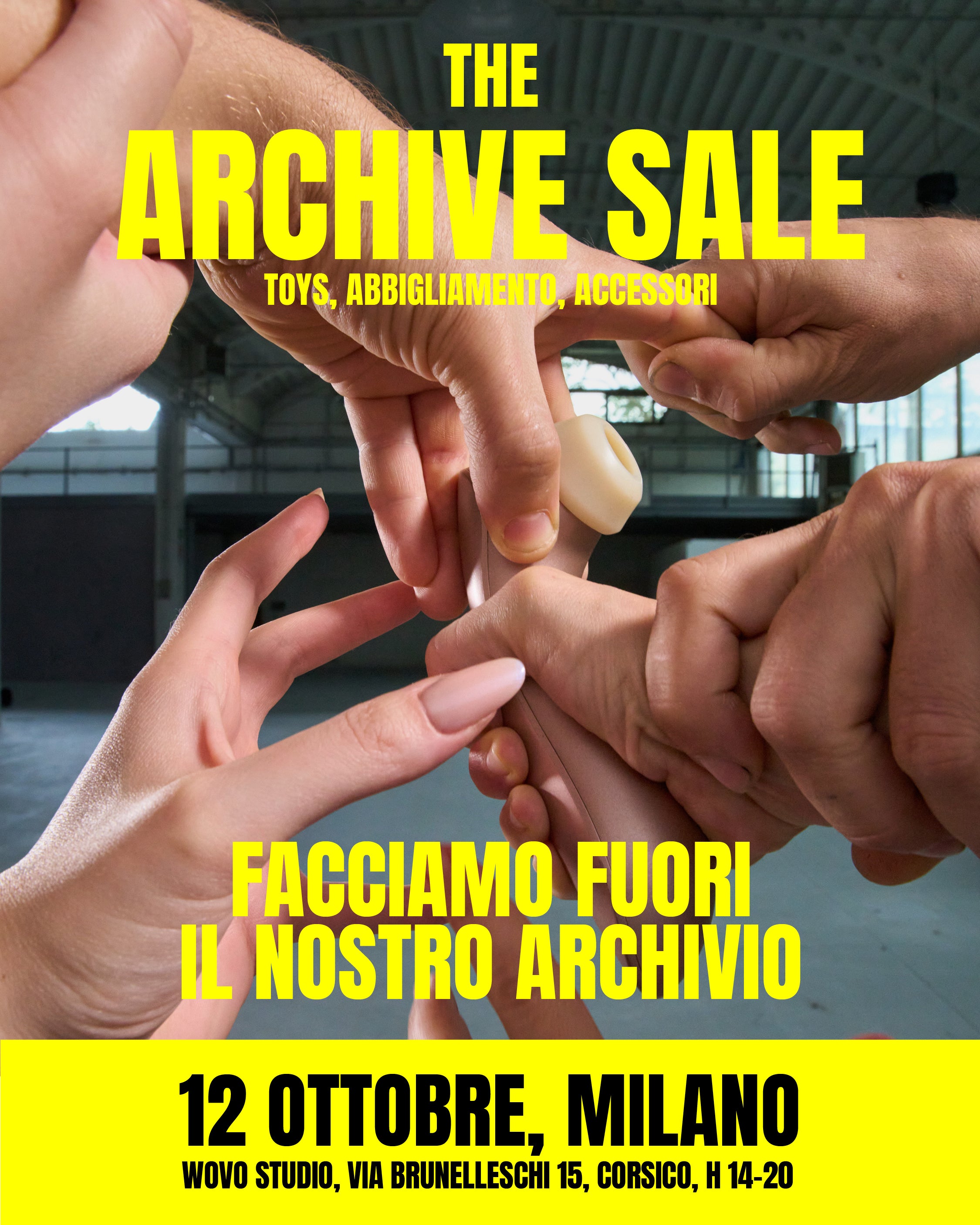 12 OTTOBRE 2K24 - THE WOVO ARCHIVE SALE