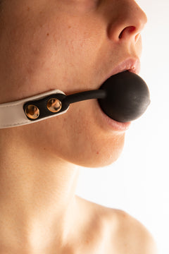 Blaze Elite Gag Ball in Eco Pelle