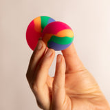 Cheeky Tie-Dye Plug Anale in Silicone