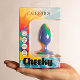 Cheeky Tie-Dye Plug Anale in Silicone