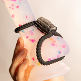 Cock Ring Regolabile con Peso in Silicone