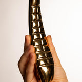 Devil's Tongue Dildo in Acciaio