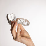 Dildo Semi Realistico in Vetro