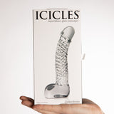 Dildo Semi Realistico in Vetro