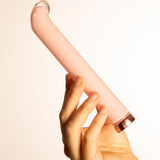 Dildo Curvo Vibrante in Vetro