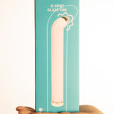 Dildo Curvo Vibrante in Vetro