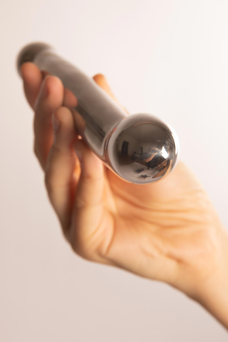 Dildo Doppio in Acciaio