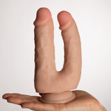 Dildo Doppio Realistico con Ventosa