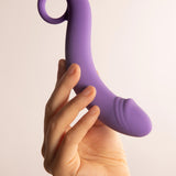 Dong Massaggiatore Prostatico in Silicone Viola