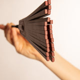 Frustino con Frange in Eco Pelle