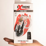 Gabbia per Pene con Elettrostimolazione con Telecomando