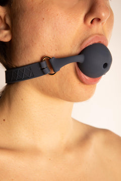 Gag Ball Forata in Silicone