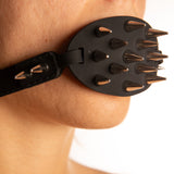 Gag con Borchie e Bite in Silicone