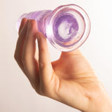 Intergalactic Distortion Dildo Trasparente Viola