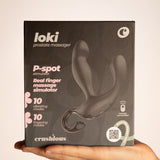 Loki Massaggiatore Prostatico con Telecomando Nero