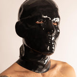 Maschera in Latex Nero