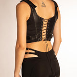 Namilia Tactical Corsetto in Eco Pelle