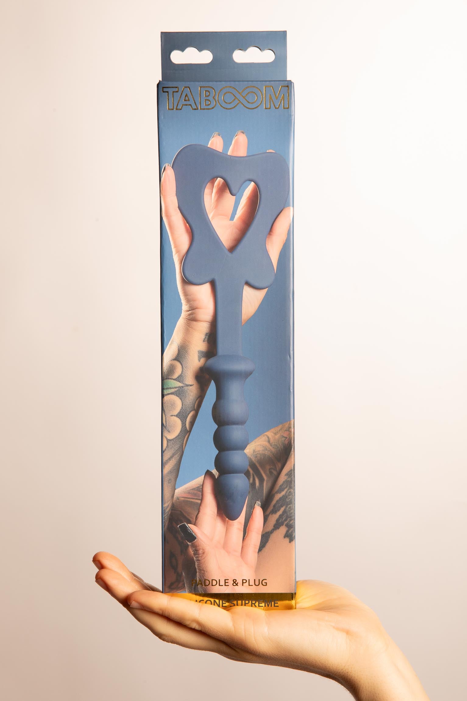 Paddle con Plug Anale in Silicone