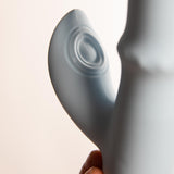 Pulse Wave Rabbit con Anello Stimolante Azzurro