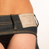 Raw Denim Chaps da Uomo