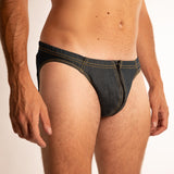 Raw Denim Slip da Uomo