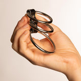 Saruman Set Cock Ring in Metallo