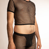 Set T-shirt & Pantaloncino a Rete