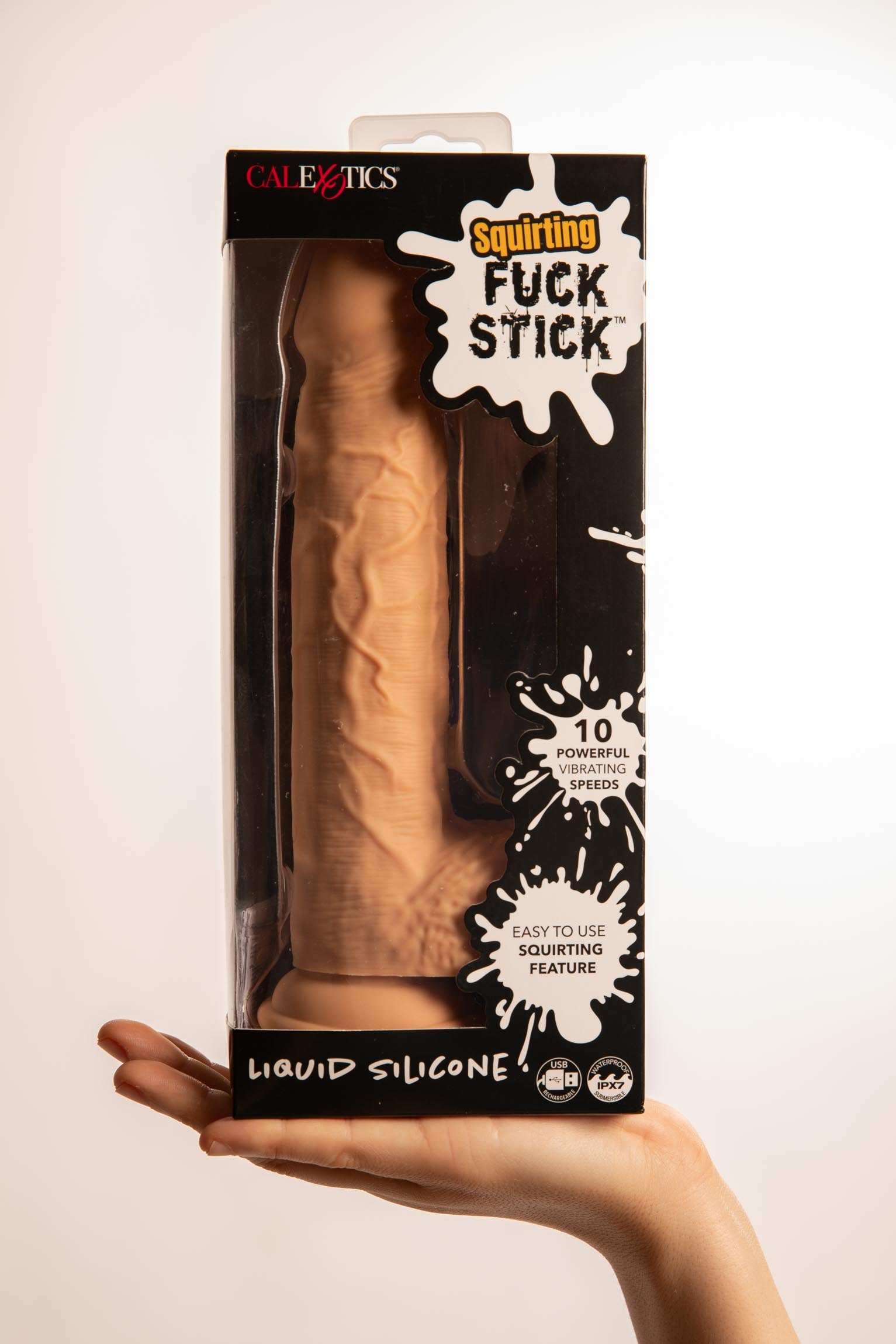 Squirting Dildo Vibrante Realistico