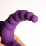 The Rider Doppio Dildo Vibrante con Telecomando