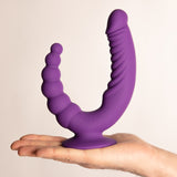 The Rider Doppio Dildo Vibrante con Telecomando