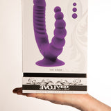The Rider Doppio Dildo Vibrante con Telecomando
