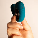Thumbs Up Vibratore in Silicone Verde