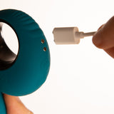 Thumbs Up Vibratore in Silicone Verde