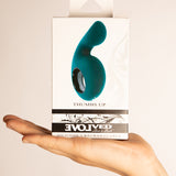 Thumbs Up Vibratore in Silicone Verde