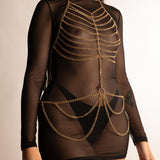 Top Decorativo con Catene