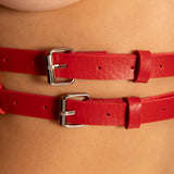 Top Harness in Eco Pelle