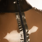 sexy shop, latex, maniche lunghe