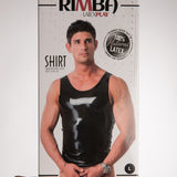 Top senza Maniche in Latex