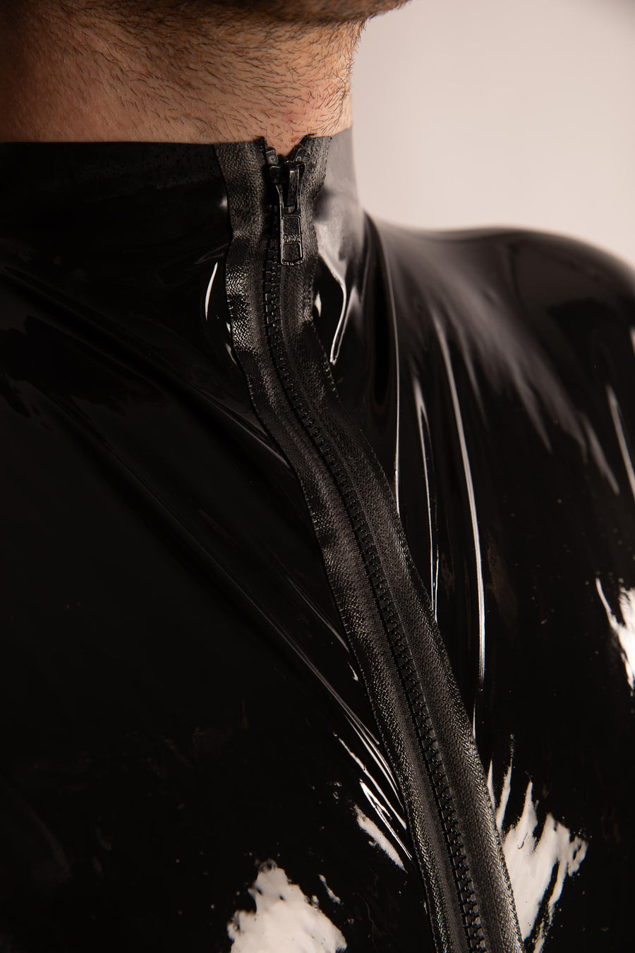 Cerniera Impermeabile A 1 Vie, Giacca GROB Nera, In TPU, Divisibile, 50-100 Cm, #7 (65 Cm, Nero-1 Via - Foto 7