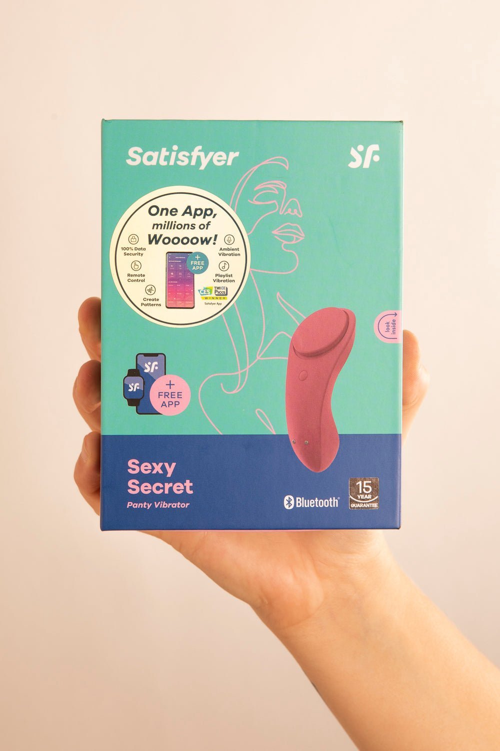 STIMOLATORI CLITORIDE, VIBRATORI ESTERNI, CON APP, WOVO Store, Satisfyer, SEX TOYS