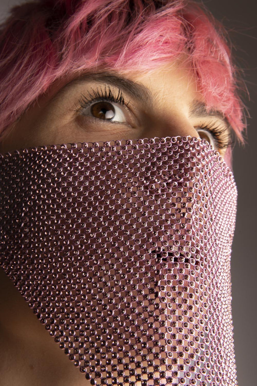 Maschera Gioiello in Strass