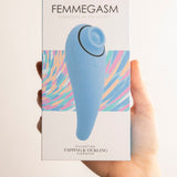 Femmegasm Vibratore Pulsante Azzurro
