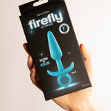 Firefly Prince Plug Anale Fluorescente Small Azzurro