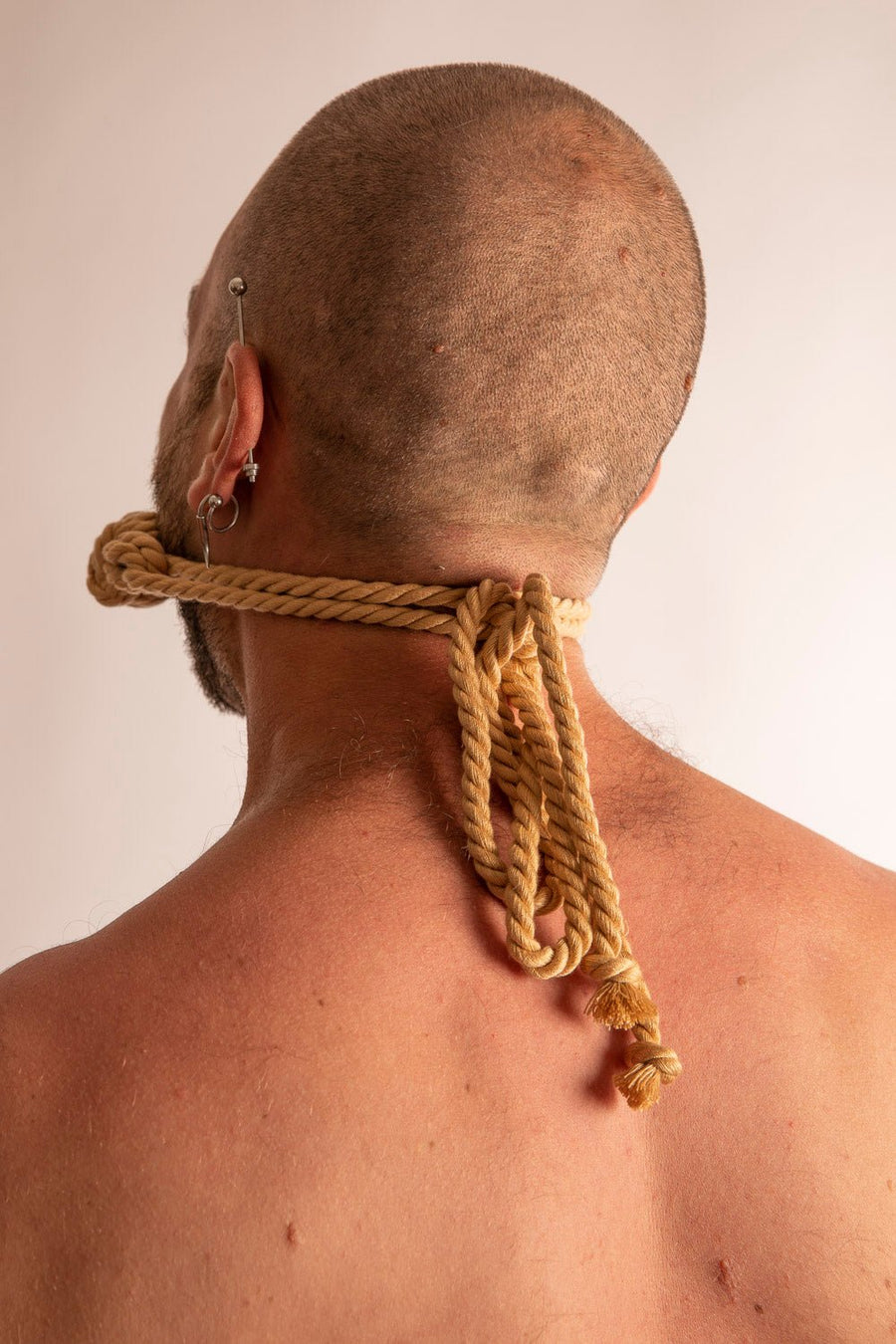 Gag Bite in Corda Shibari