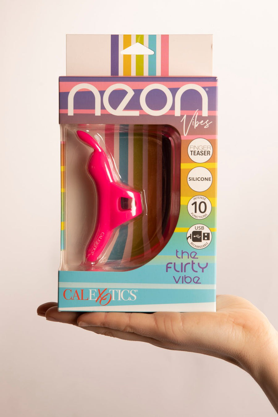 The Flirty Vibratore da Dita Fucsia
